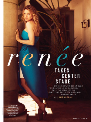 Renee Zellweger – People Magazine October 2019 Issue