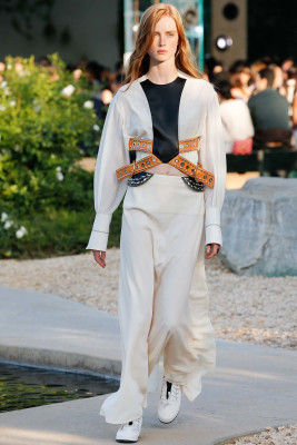 Rianne van Rompaey - Louis Vuitton Resort 2017 Fashion Show in Paris