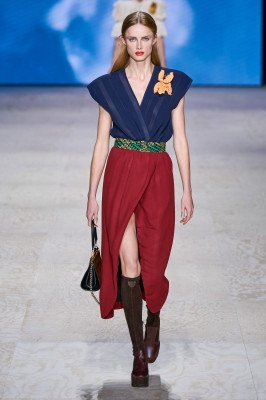 Rianne van Rompaey - Louis Vuitton Spring/Summer 2020 Fashion Show in Paris