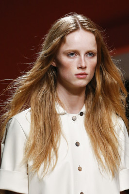 Rianne Van Rompaey - Salvatore Ferragamo SpringSummer 2019 Fashion Show in Milan