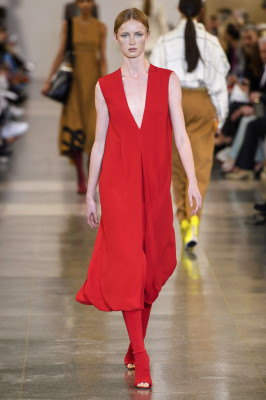 Rianne van Rompaey - Victoria Beckham Autumn/Winter 2019 Fashion Show in London
