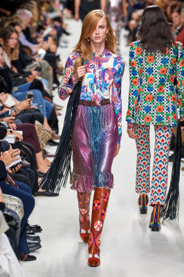 Rianne Van Rompaey - Paco Rabanne Spring/Summer Fashion Show in Paris