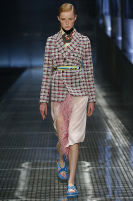 Rianne Van Rompaey - Prada Spring/Summer 2017-2018 Fashion Show in Milan