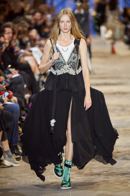 Rianne Van Rompaey - Louis Vuitton Spring/Summer 2022 Fashion Show in Paris