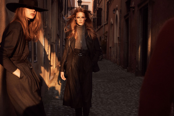 Rianne Van Rompaey - Massimo Dutti Fall Winter Campaign