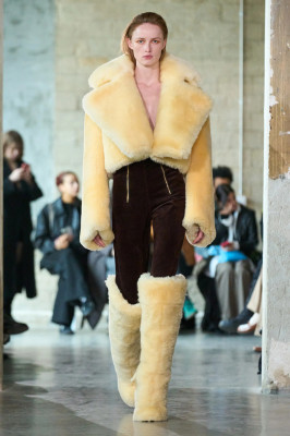 Rianne Van Rompaey - Duran Lantink Fall/Winter 2023 Fashion Show in Paris