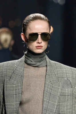Rianne Van Rompaey - Yves Saint Laurent Fall/Winter 2023 Fashion Show in Paris