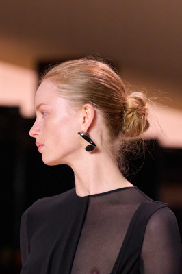 Rianne Van Rompaey - Yves Saint Laurent Fall/Winter 2022 Fashion Show in Paris