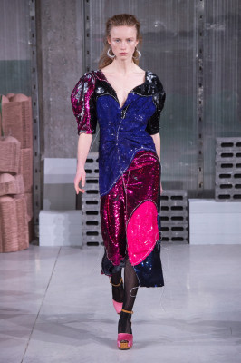 Rianne Van Rompaey - Marni Autumn/Winter 2018 Fashion Show in Milan