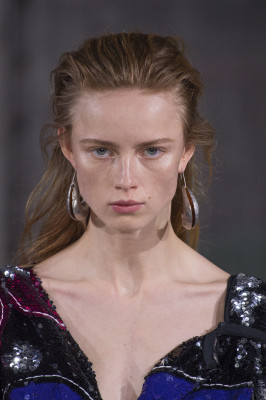 Rianne Van Rompaey - Marni Autumn/Winter 2018 Fashion Show in Milan