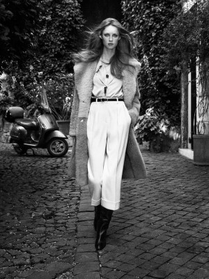 Rianne Van Rompaey - Massimo Dutti Fall Winter Campaign