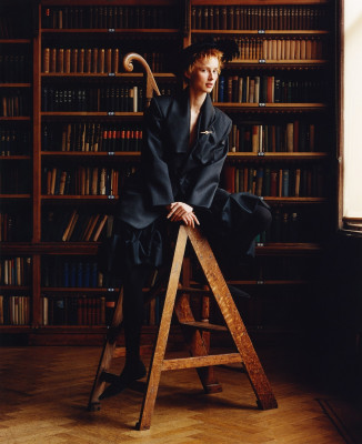 Rianne van Rompaey ~ W Magazine by Jamie Hawkesworth