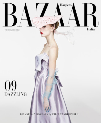 Rianne van Rompaey ~ Harper’s Bazaar Italia February 2024 by Willy Vanderperre