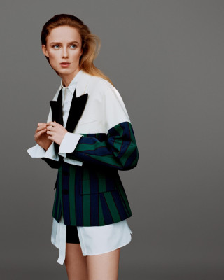 Rianne van Rompaey ~ W Magazine China Volume #7 2024 by Alasdair McLellan