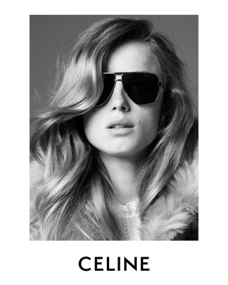 Rianne van Rompaey ~ Celine S/S 2025 by Hedi Slimane