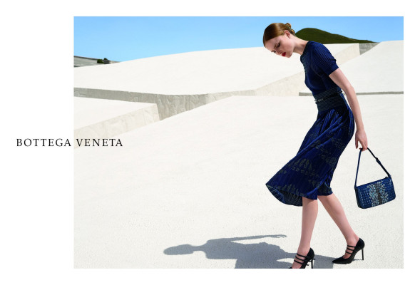 Rianne van Rompaey - for Bottega Veneta Fall/Winter Campaign