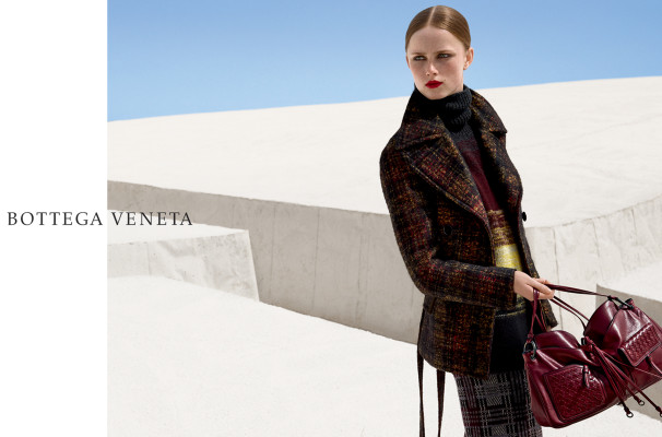 Rianne van Rompaey - for Bottega Veneta Fall/Winter Campaign