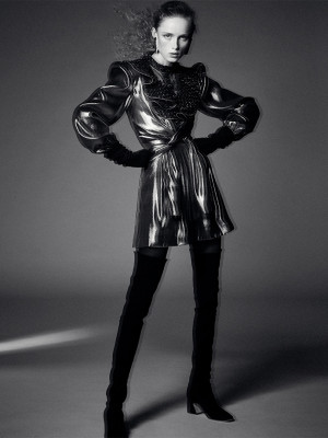 Rianne van Rompaey - Alberta Ferretti Fall/Winter Campaign