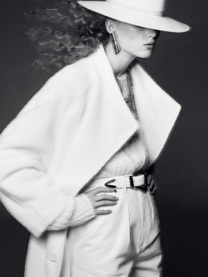 Rianne van Rompaey - Alberta Ferretti Fall/Winter Campaign
