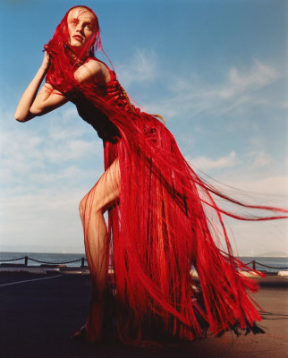 Rianne van Rompaey - Alexander Mcqueen Spring/Summer Campaign