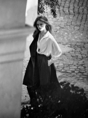 Rianne Van Rompaey - Massimo Dutti Fall Winter Campaign