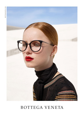 Rianne van Rompaey - for Bottega Veneta Fall/Winter Campaign