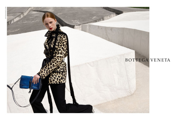 Rianne van Rompaey - for Bottega Veneta Fall/Winter Campaign