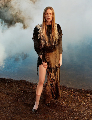 Rianne van Rompaey for Another Magazine SS 25 by Alasdair McLellan
