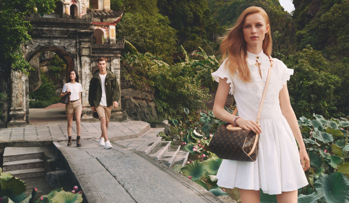 Rianne Van Rompaey - Louis Vuitton Spirit of Travel 2019-2020 Campaign