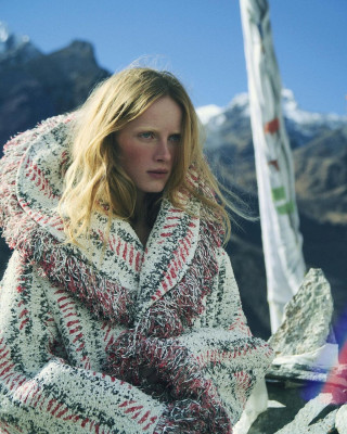 Rianne van Rompaey for Holiday Magazine S/S 2024 : The Kathmandu Issue
