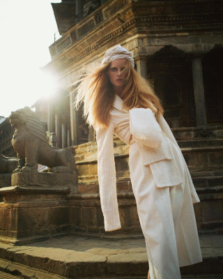 Rianne van Rompaey for Holiday Magazine S/S 2024 : The Kathmandu Issue