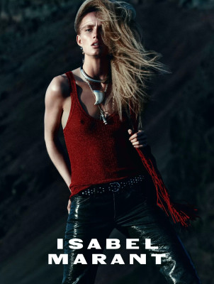 Rianne van Rompaey for Isabel Marant F/W 2024.25