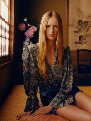 Rianne Van Rompaey - Zara Spring/Summer 2019 Denim Lookbook