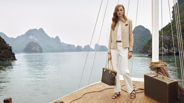Rianne Van Rompaey - Louis Vuitton Spirit of Travel 2019-2020 Campaign