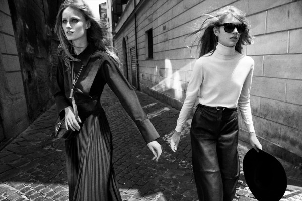 Rianne Van Rompaey - Massimo Dutti Fall Winter Campaign