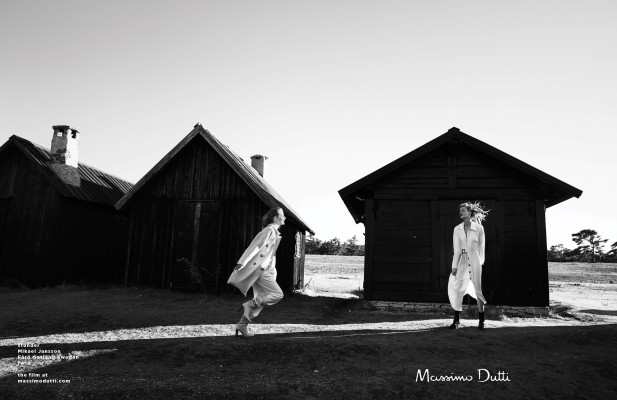 Rianne Van Rompaey - Massimo Dutti Fall Winter Campaign