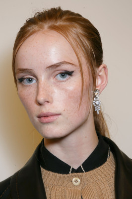 Rianne Van Rompaey - Prada Spring/Summer 2017-2018 Fashion Show in Milan