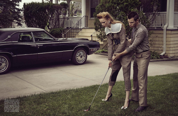 Rianne Van Rompaey - for Vogue Italia