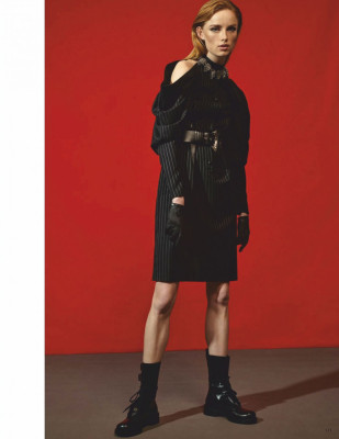 RIANNE VAN ROMPAEY in Vogue Magazin, Germany December 2019
