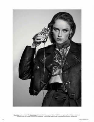 RIANNE VAN ROMPAEY in Vogue Magazin, Germany December 2019