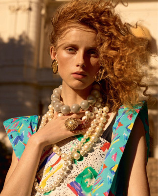 Rianne van Rompaey – Vogue Italia April 2019