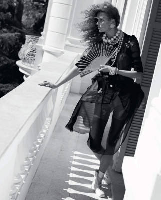 Rianne van Rompaey – Vogue Italia April 2019