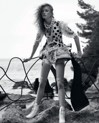 Rianne van Rompaey – Vogue Italia April 2019