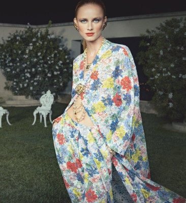 Rianne van Rompaey ~ Chanel S/S 2024 by Inez van Lamsweerde &amp;amp; Vinoodh Matadin