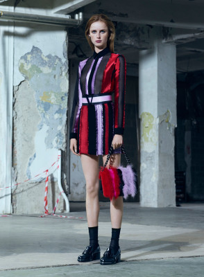 Rianne van Rompaey - Versace Pre-Fall Collection