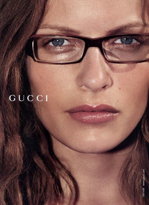 Rie Rasmussen for Gucci SpringSummer 2002 by Terry Richardson