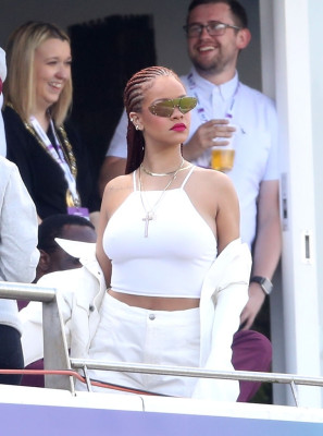 Rihanna - ICC World Cricket Cup, Riverside Ground in Chester-le-Street 07/01/19