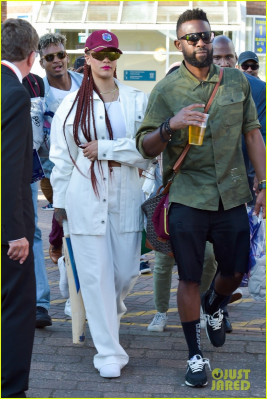 Rihanna - ICC World Cricket Cup, Riverside Ground in Chester-le-Street 07/01/19