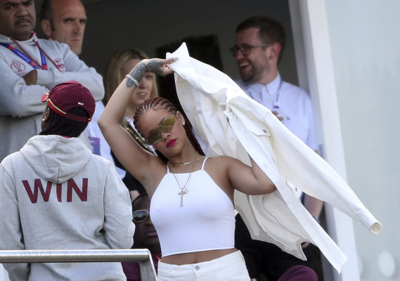 Rihanna - ICC World Cricket Cup, Riverside Ground in Chester-le-Street 07/01/19