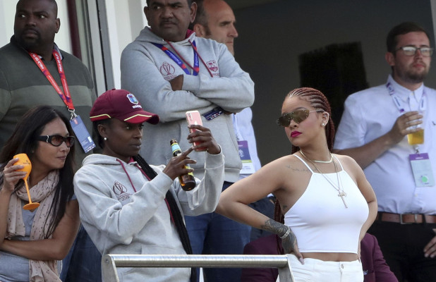 Rihanna - ICC World Cricket Cup, Riverside Ground in Chester-le-Street 07/01/19